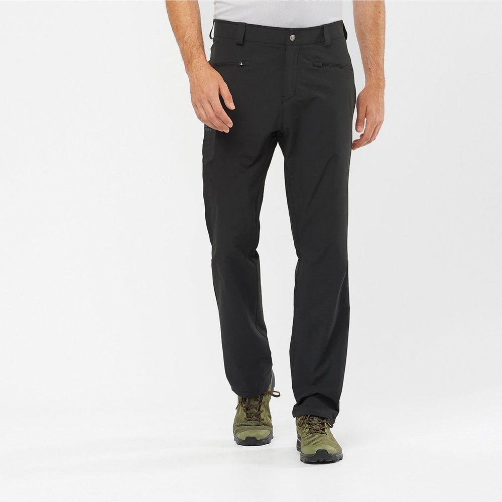 Salomon Israel WAYFARER ALL SEASON STRAIGHT - Mens Pants - Black (GPSF-56743)